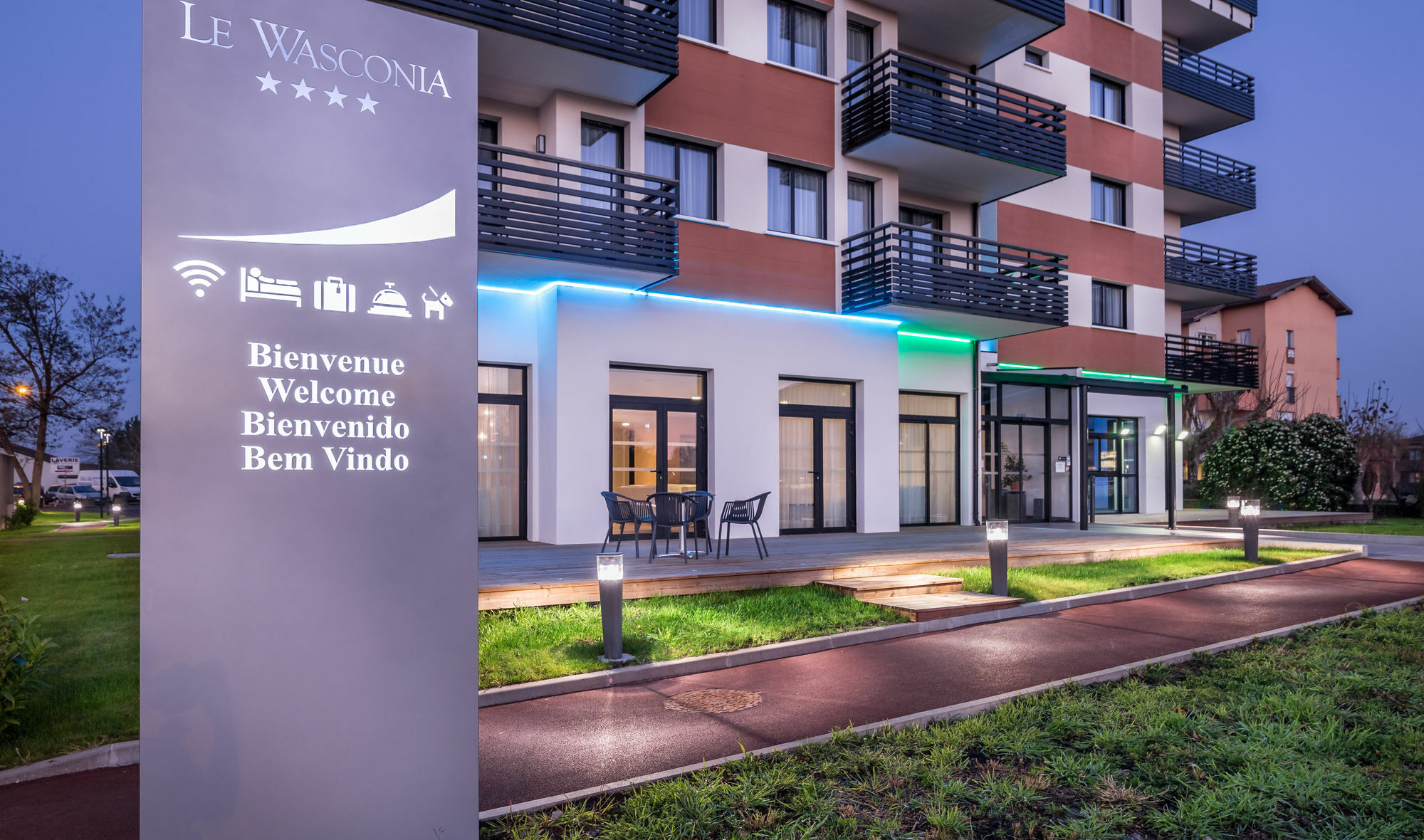 Le Wasconia Appart'Hotel Dax Exteriér fotografie